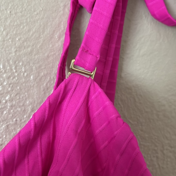 Plus Size Women’s Ibiza One Piece Swimsuit, Pink, 3X - Picture 5 of 9